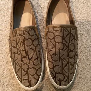 Women’s Calvin Klein slip on shoes